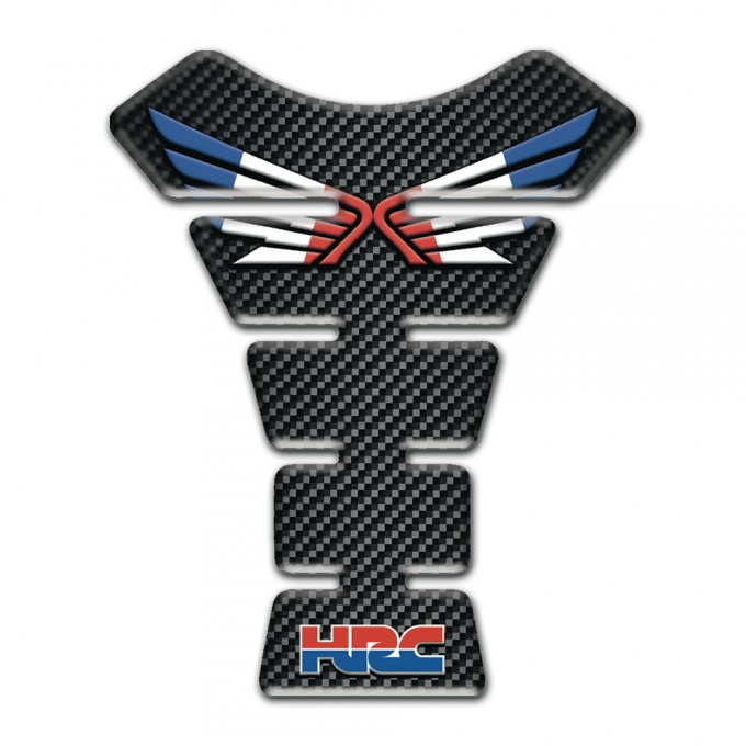 Honda Tank Guard Pads Black Carbon Edition HRC Version 