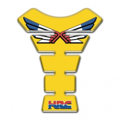 Honda Tank Fuse Yellow Design HRC Model 