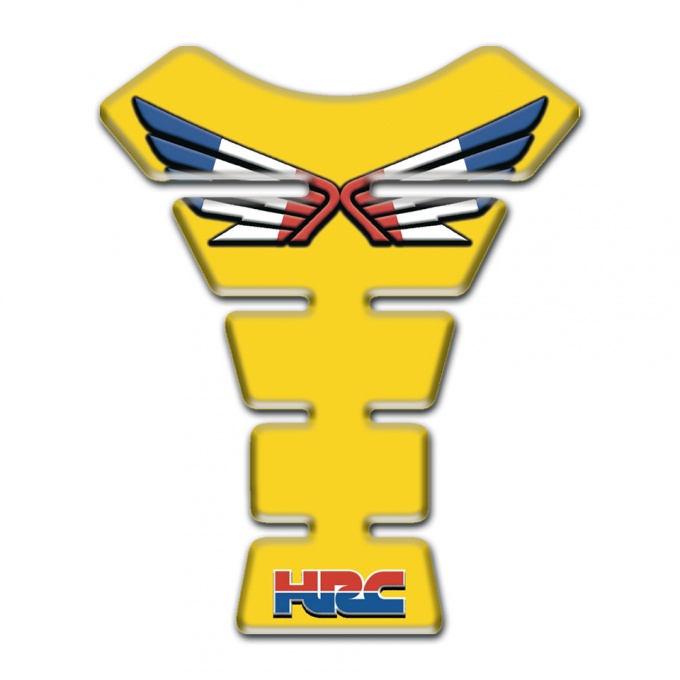 Honda Tank Fuse Yellow Design HRC Model 