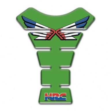Honda Tank Pad Motorbike Fresh green Design HRC model 