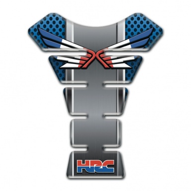 Honda Tank Pad Protector Blue Perforated Edition 