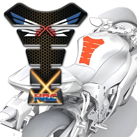Honda Tank Fuse Crossed Orange Lights Edition