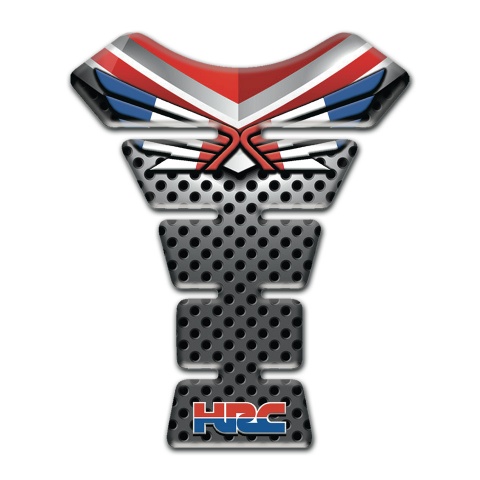 Honda Tank Pad Protector Silicone Sticker Colorful Wings Logo 