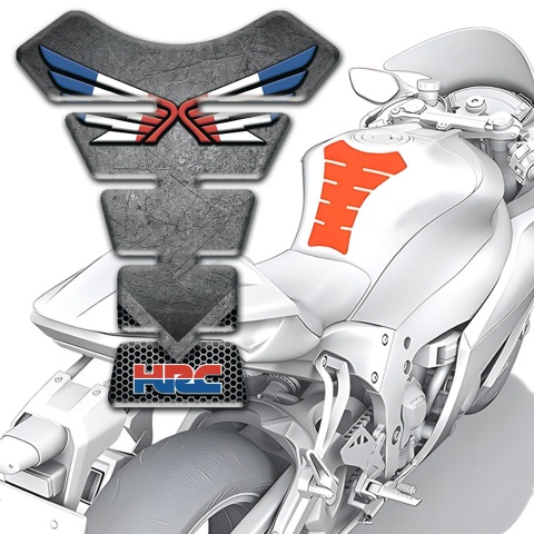 Honda Tank Protector Marble Slab Effect Design 
