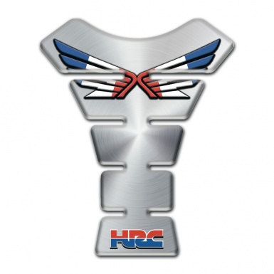 Honda Tank Pad Protector Silver Background HRC Type 