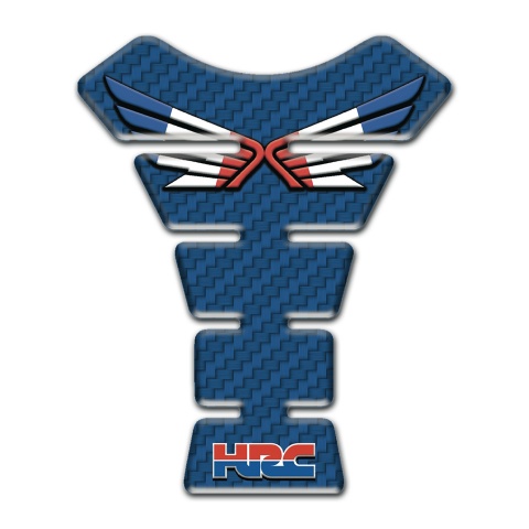 Honda Tank Fuse Navy Blue Carbon Style HRC Model 