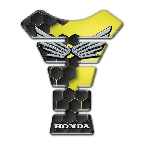 Honda Tank Protector Hexagonal Figures base 