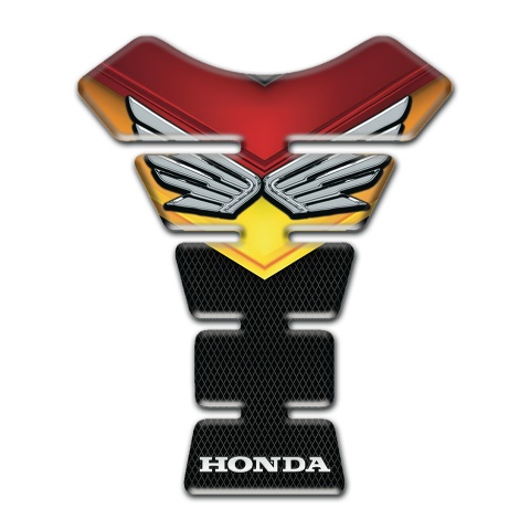 Honda Tank Protector Motorcycle Edition Silver Logo 