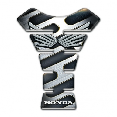 Honda Tank Protector Stylish Decoration Silver Logo 