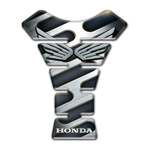 Honda Tank Protector Stylish Decoration Silver Logo 