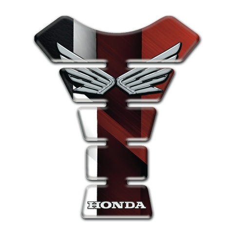 Honda Tank Guard Pads Anti Slip Sticker Silver Logo Edition 