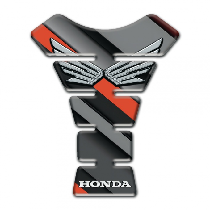 Honda  Tank Guard Pads Diagonal Decoration Style 