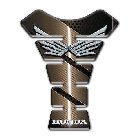 Honda Tank Pad Protector Bronze Motif Design 