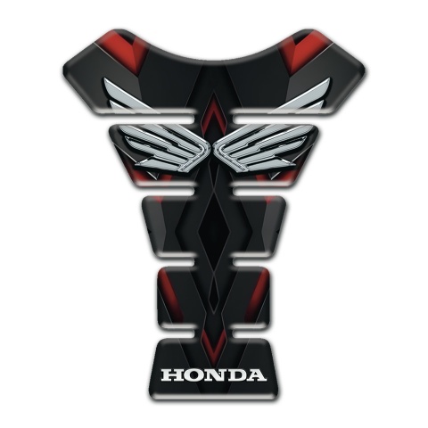 Honda Tank Pad Protector Stylish Vision Silver Logo 