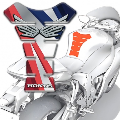 Honda Tank Fuse Pink Lines motif Design 