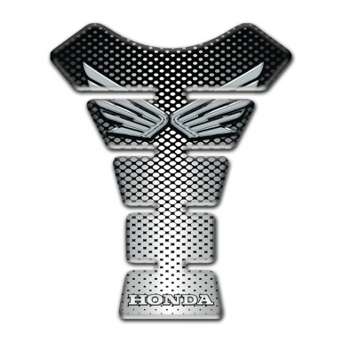 Honda Tank Protector Fli Silver Logo Stylish Base Design 