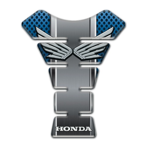 Honda Tank Protector Anti Slip Sticker Silver Logo Edition 