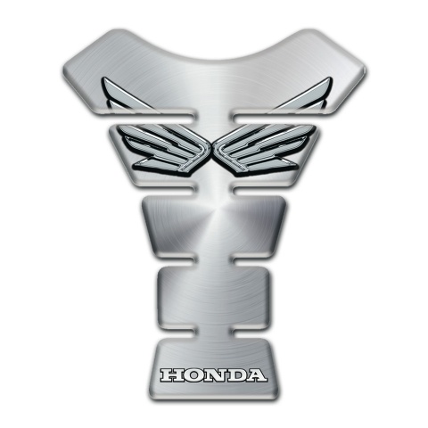 Honda Tank Pad Motorbike Best Quality Silver Edition 
