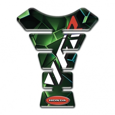 Honda Tank Fuse Green Figures Decoration VFR Logo