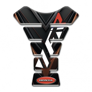 Honda Tank Fuse Black Brown Print VFR Loggo 