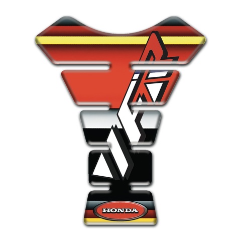 Honda Tank Protector Orange Motive Design VFR Logo 
