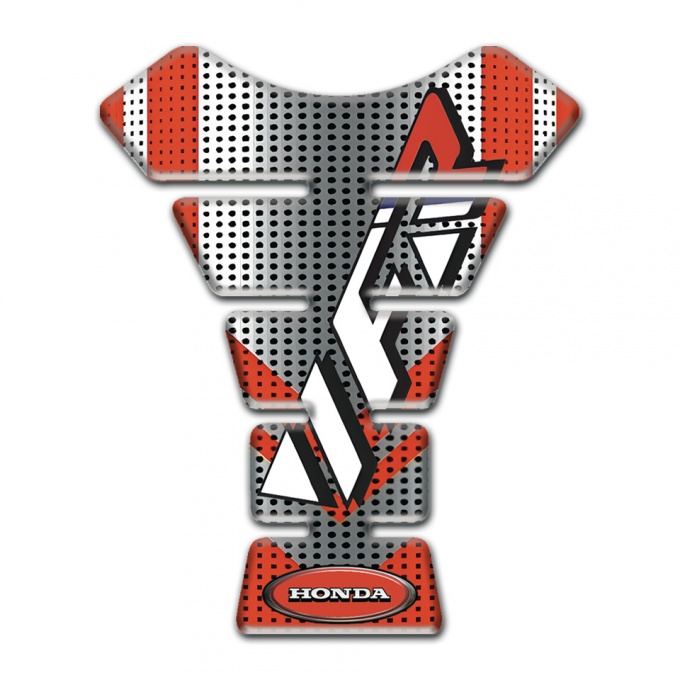 Honda Tank Fuse Grey Red Print VFR Model 