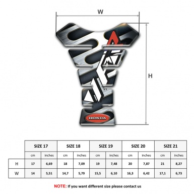 Honda Tank Protector Tank Protector Anti Slip Sticker VFR Edition 