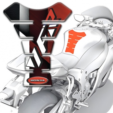 Honda VFR Style Tank Pad Motorbike Unique Design 