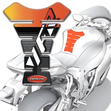 Honda Tank Fuse Anti Slip Sticker Stylish Vision VFR Logo 