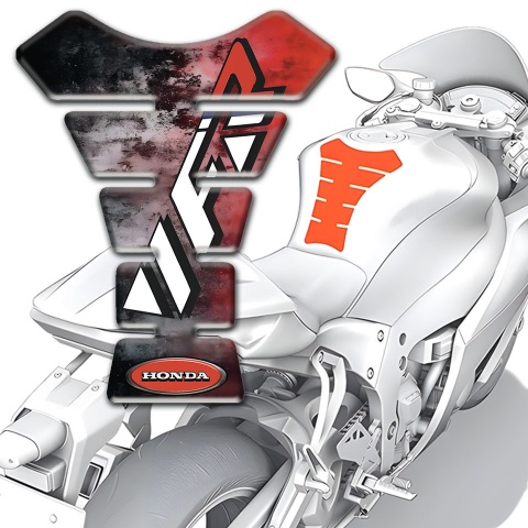 Honda Tank Fuse VFR Logo Mixed Colors Base 