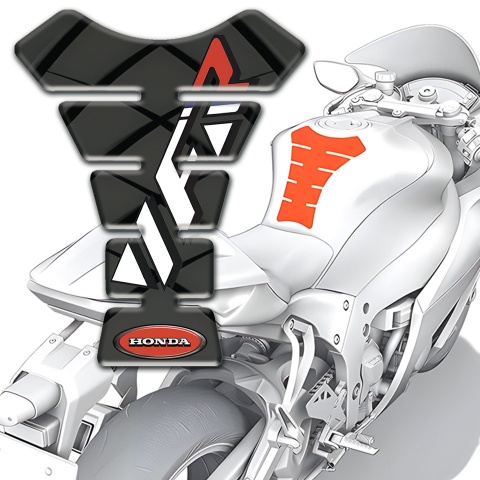 Honda Tank Pad Motorbike Anti Slip Sticker VFR Logo High-Quality  Model 