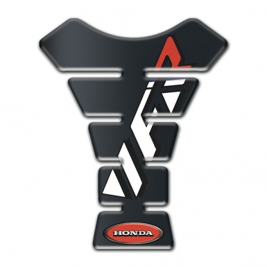Honda Tank Guard Pads VFR Logo Graphite Base 
