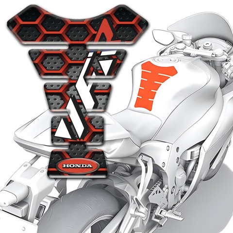 Honda Tank Fuse VFR Style Red Figures Edition 