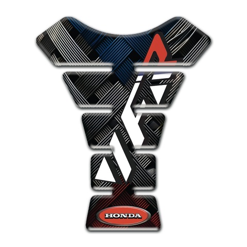 Honda Tank Protector VFR Logo Intertwined Belts Design 