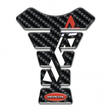 Honda Tank Pad Protector VFR Design Black Carbon Base Style 