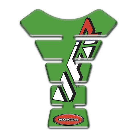 Honda Tank Pad Motorbike Green Design VFR Logo 