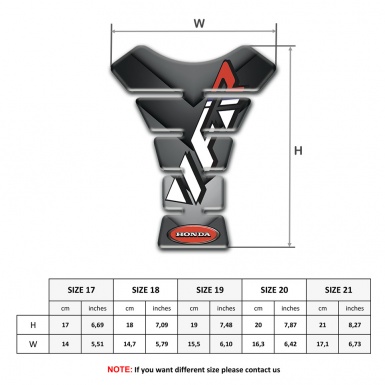 Honda Tank Pad Protector VFR Model High-Quality Version 
