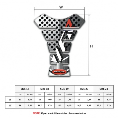 Honda Tank Fuse Perforated Metal Surfaces Effect VFR Edition 