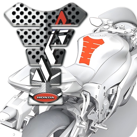 Honda Tank Fuse Perforated Metal Surfaces Effect VFR Edition 
