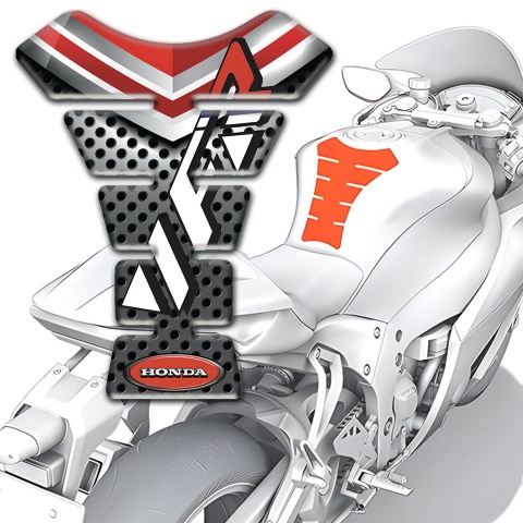 Honda Tank Pad Motorbike VFR Logo Anti Slip Sticker Stylish Version 