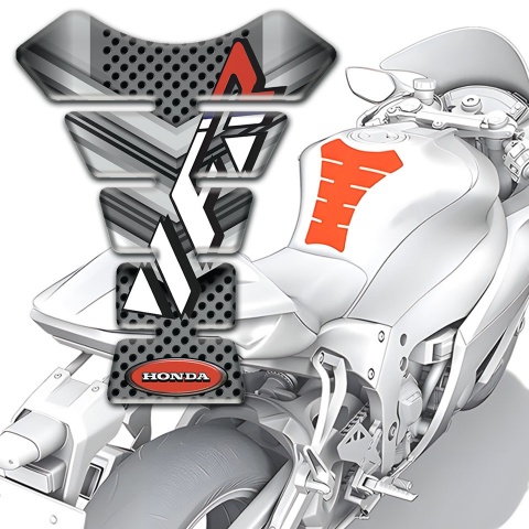 Honda Tank Pad Protector Silicone Sticker Stylish Logo Design 
