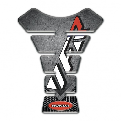 Honda Tank Pad Motorbike VFR Logo Scratched Plate Effect 
