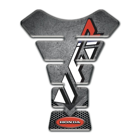 Honda Tank Pad Motorbike VFR Logo Scratched Plate Effect 
