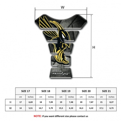 Honda Tank Fuse Stylish Hornet Edition 