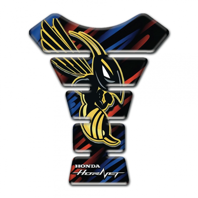 Honda Tank Pad Protector Hornet Logo Colorful Base 