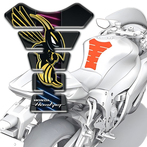 Honda Tank Protector Neon Lines Base Hornet Style 