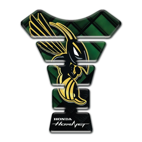 Honda Tank Fuse Green Black Figures Base Hornet Logo 