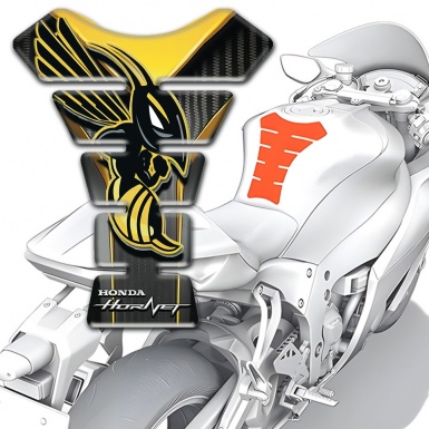 Honda Tank Pad Motorbike High-Quality Design hornet Logo Style 