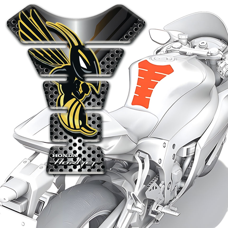 Honda Tank Fuse Perforated Metal Effect Design | Tank Protectors ...