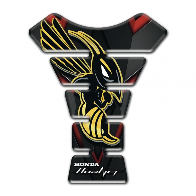 Honda Tank Guard Pads Hornet Logo High-Quality Silicone Sticker 